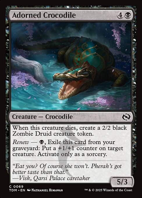 Adorned Crocodile (TDM-69)