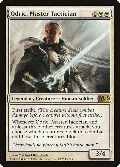 Odric, Master Tactician (M13-23) (Foil)