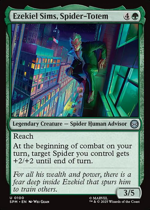 Ezekiel Sims, Spider-Totem (SPM-100)