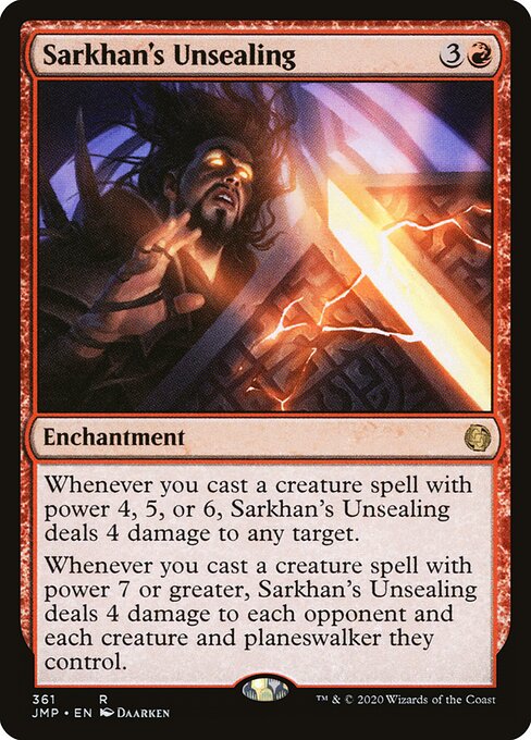 Sarkhan's Unsealing (JMP-361)