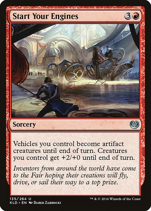 Start Your Engines (KLD-135)