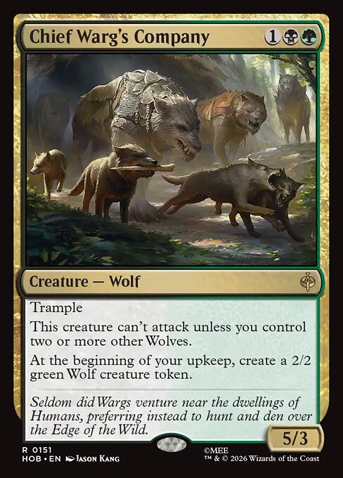 Chief Warg's Company (HOB-151)