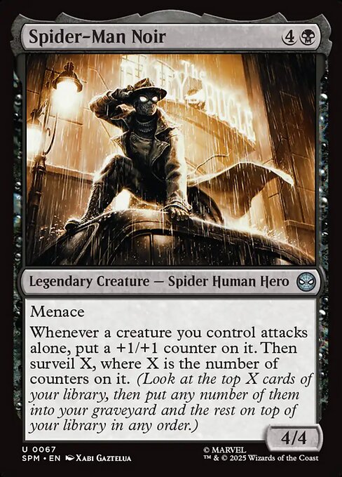 Spider-Man Noir (SPM-67) (Foil)