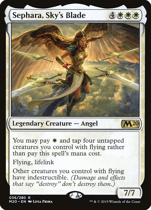 Sephara, Sky's Blade (M20-36) (Foil)