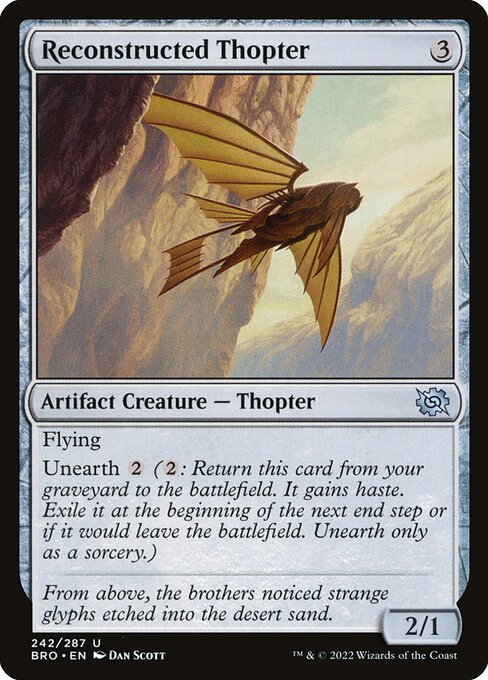 Reconstructed Thopter (BRO-242) (Foil)