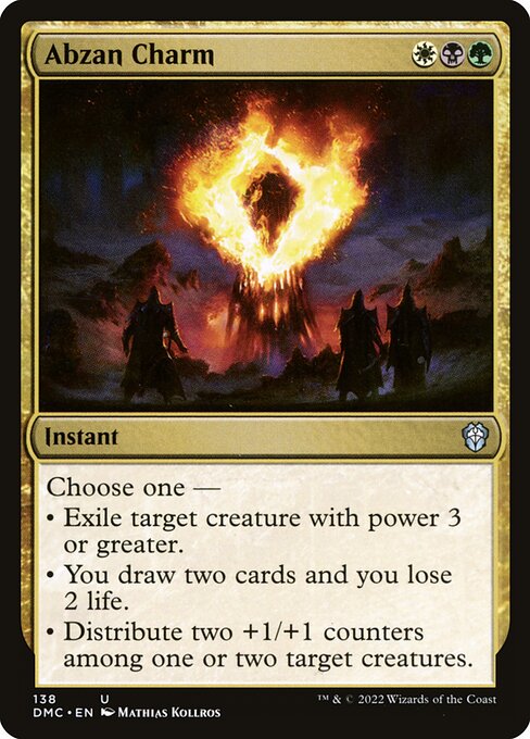 Abzan Charm (DMC-138)