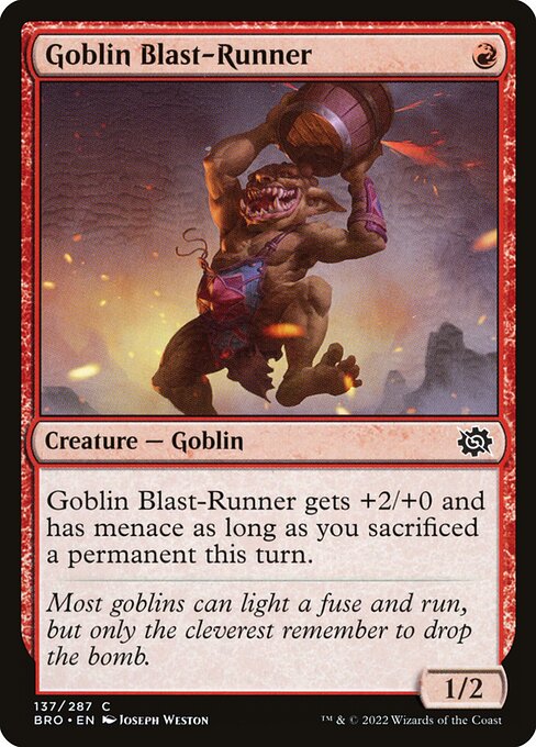 Goblin Blast-Runner (BRO-137)