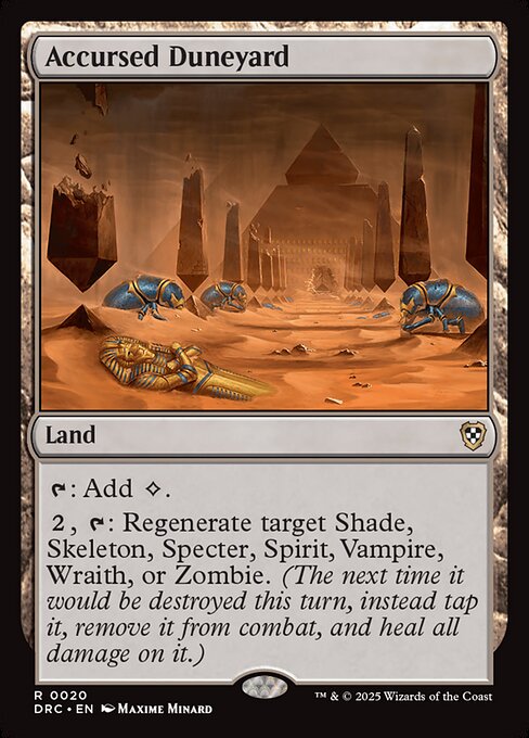 Accursed Duneyard (DRC-20)