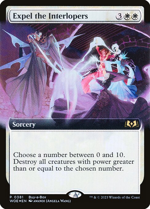 Expel the Interlopers (WOE-381) (Foil)