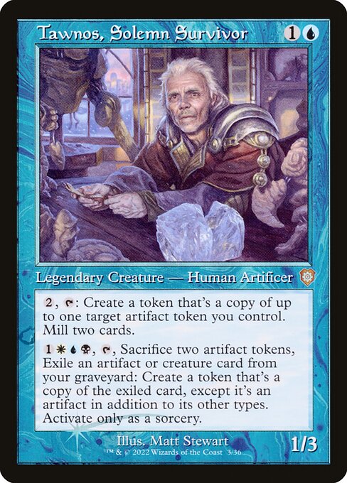 Tawnos, Solemn Survivor (BRC-3) (Foil)