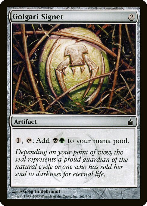 Golgari Signet (RAV-262)