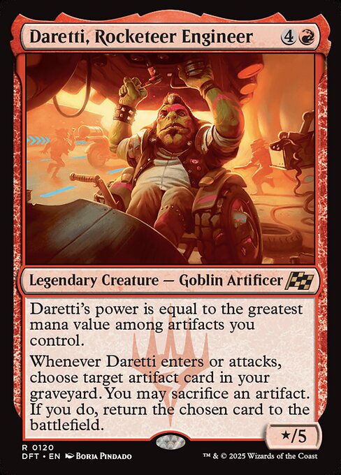 Daretti, Rocketeer Engineer (DFT-120)