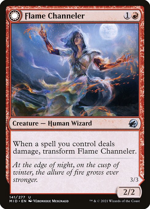 Flame Channeler // Embodiment of Flame (MID-141)