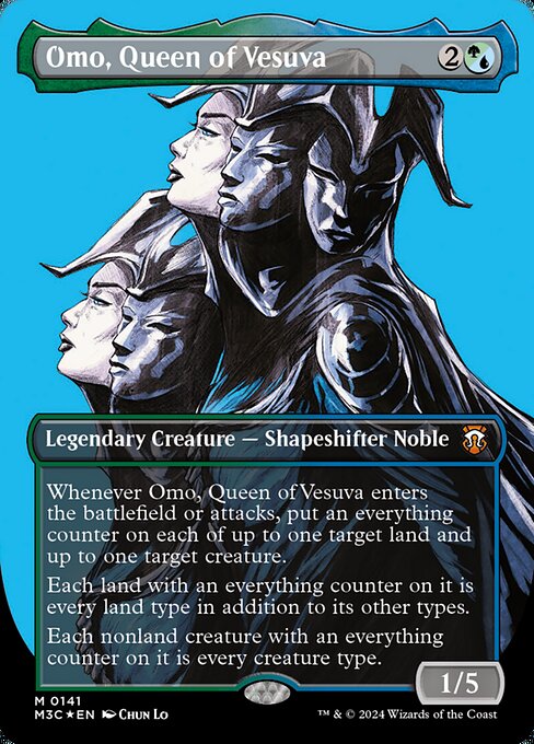 Omo, Queen of Vesuva (M3C-141) (Foil)