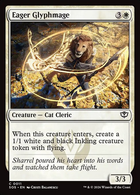 Eager Glyphmage (SOS-11)