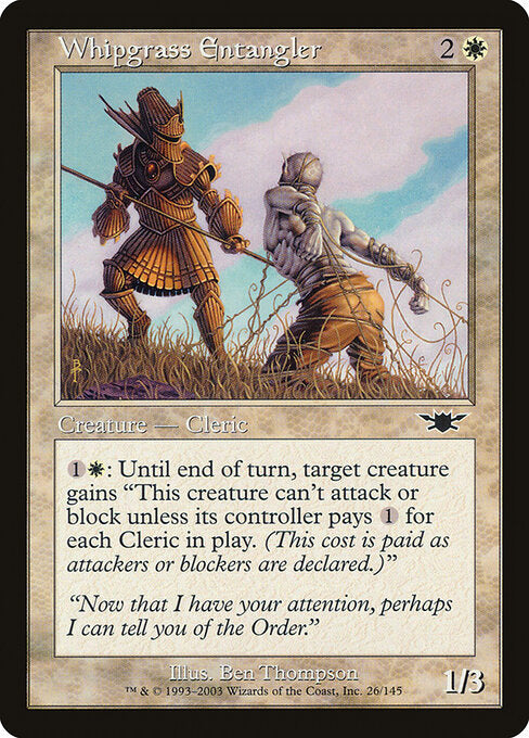 Whipgrass Entangler (LGN-26) (Foil)
