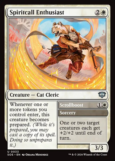 Spiritcall Enthusiast // Scrollboost (SOS-33)