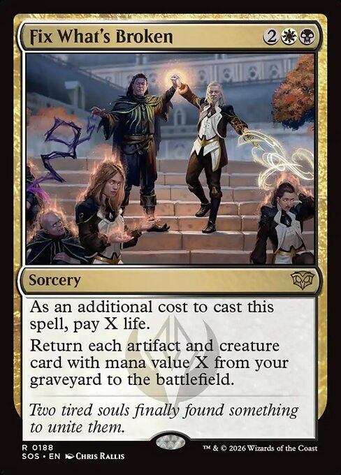 Fix What's Broken (SOS-188) (Foil)