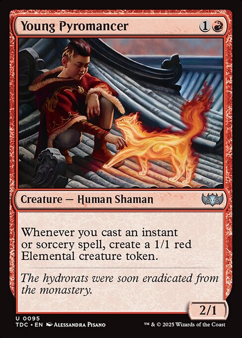 Young Pyromancer (TDC-95)