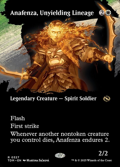 Anafenza, Unyielding Lineage (TDM-327)