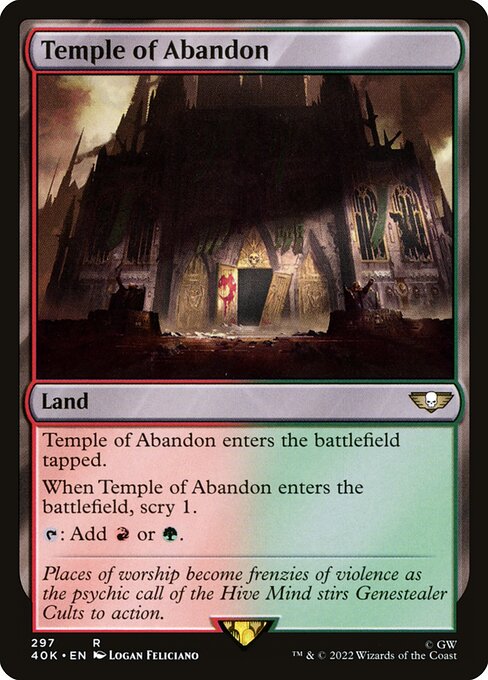 Temple of Abandon (40K-297)