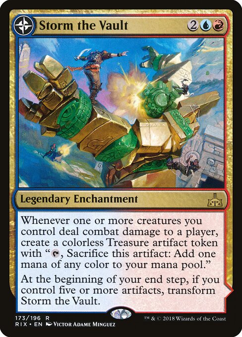 Storm the Vault // Vault of Catlacan (RIX-173)