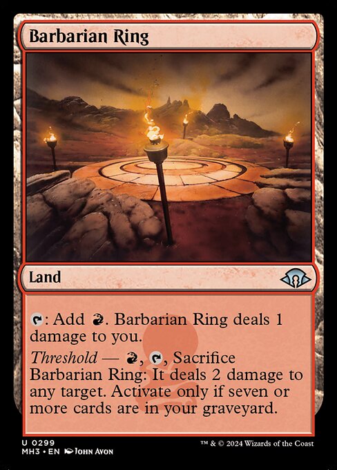 Barbarian Ring (MH3-299)