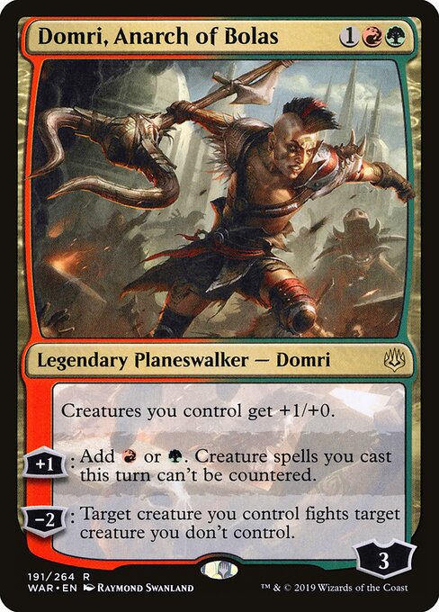 Domri, Anarch of Bolas (WAR-191)