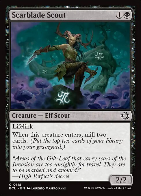 Scarblade Scout (ECL-118) (Foil)