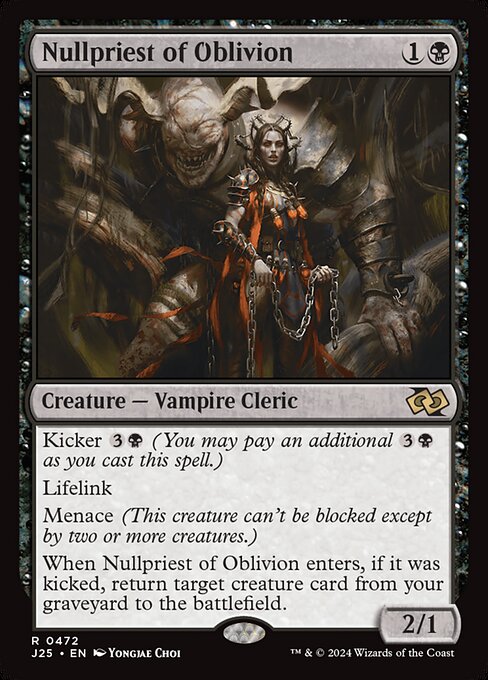 Nullpriest of Oblivion (J25-472)