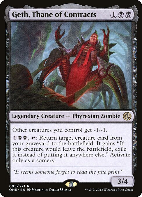 Geth, Thane of Contracts (ONE-95)