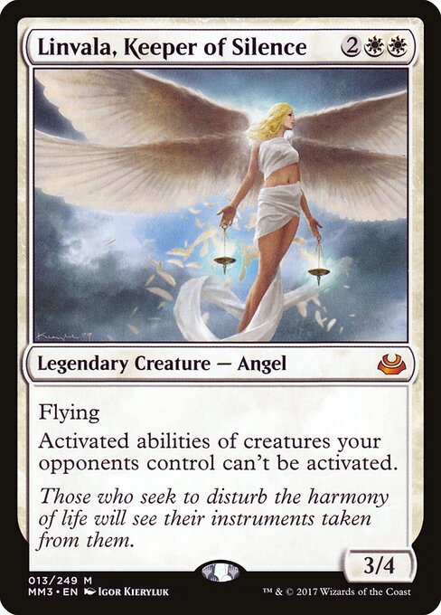 Linvala, Keeper of Silence (MM3-13)