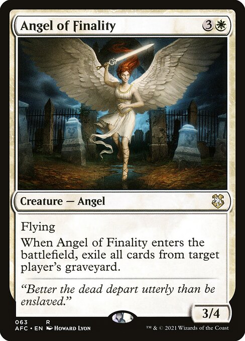 Angel of Finality (AFC-63)