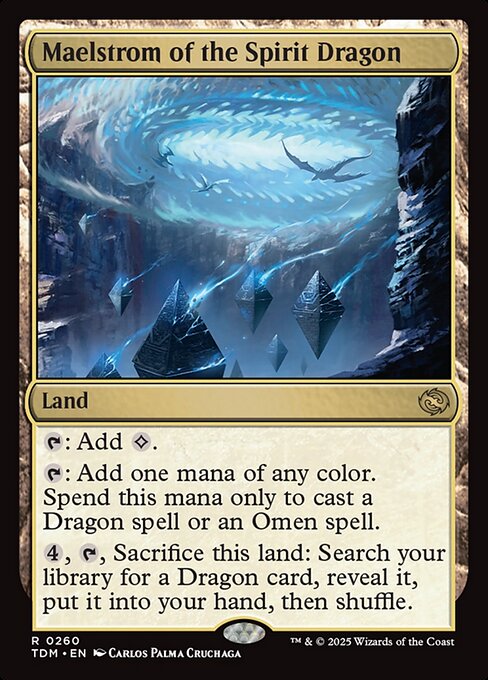 Maelstrom of the Spirit Dragon (TDM-260) (Foil)