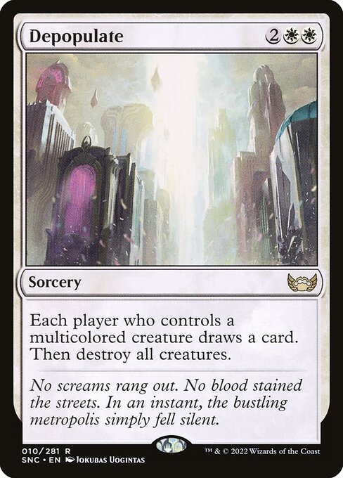 Depopulate (SNC-10)