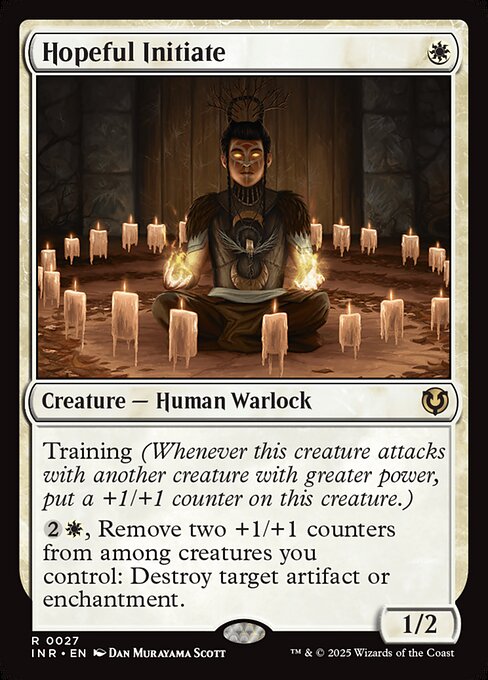 Hopeful Initiate (INR-27)