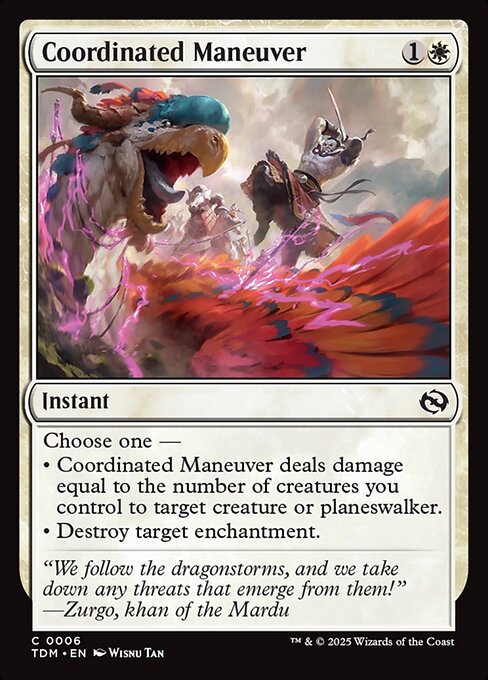 Coordinated Maneuver (TDM-6)