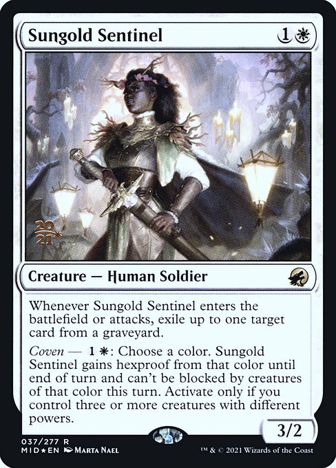 Sungold Sentinel (PMID-37s) (Foil)