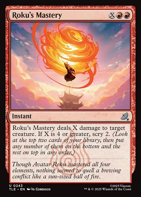 Roku's Mastery (TLE-243)