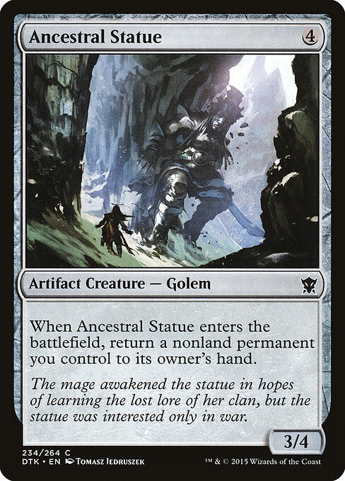 Ancestral Statue (DTK-234) (Foil)