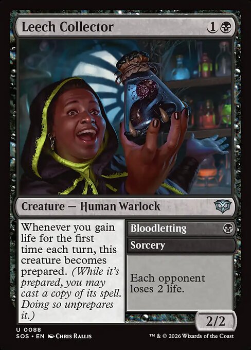 Leech Collector // Bloodletting (SOS-88)