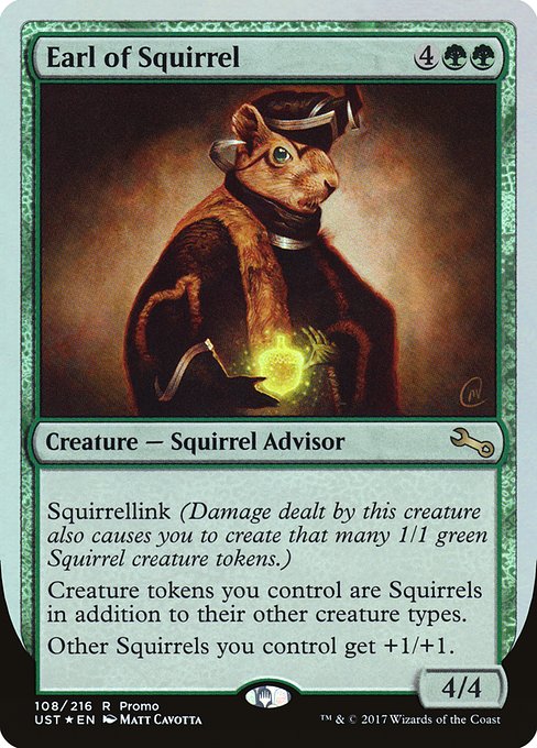 Earl of Squirrel (PUST-108) (Foil)