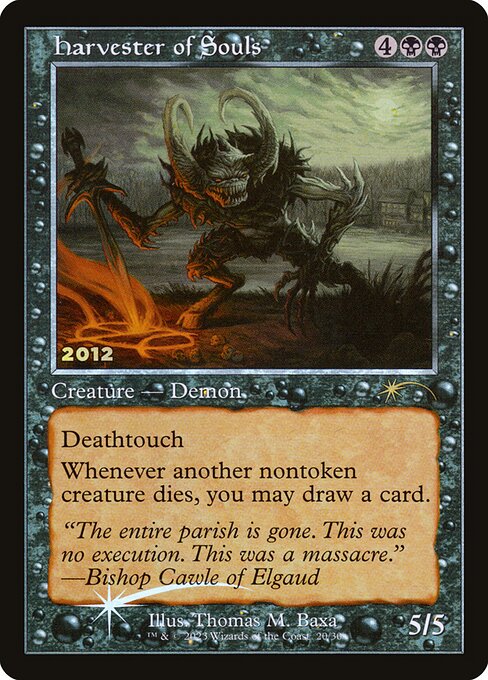 Harvester of Souls (P30A-20) (Foil)