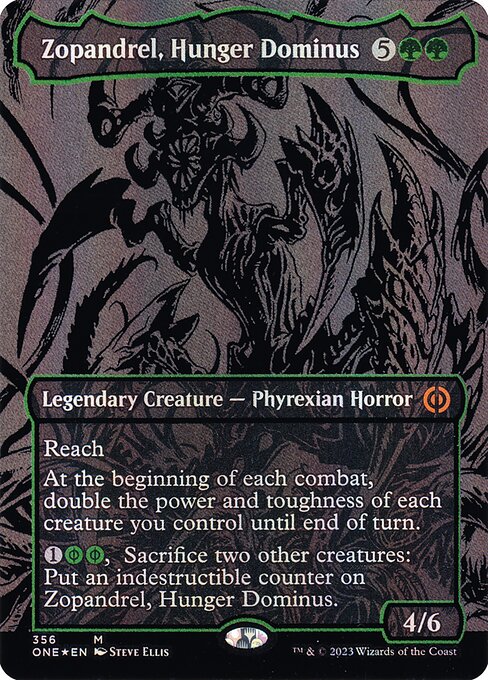 Zopandrel, Hunger Dominus (ONE-356) (Foil)