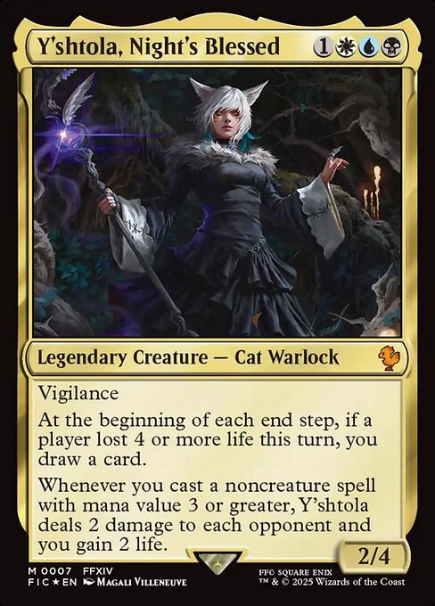 Y'shtola, Night's Blessed (FIC-7) (Foil)