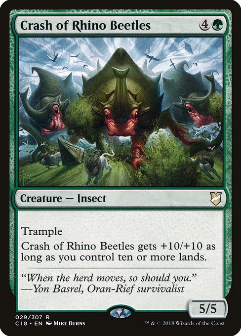 Crash of Rhino Beetles (C18-29)