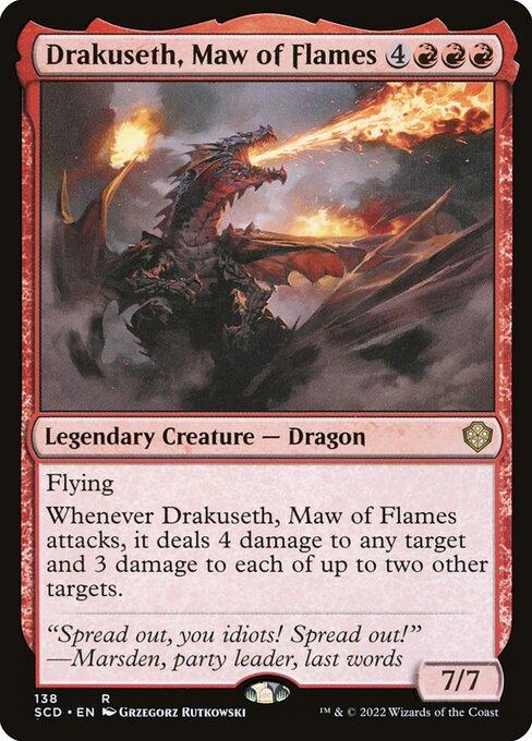 Drakuseth, Maw of Flames (SCD-138)