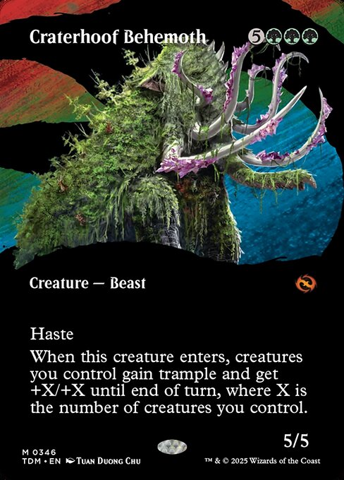 Craterhoof Behemoth (TDM-346)