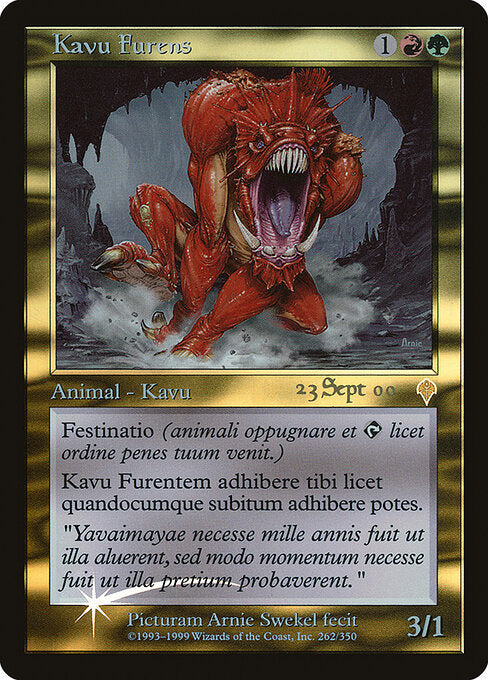 Raging Kavu (PINV-262) (Foil)