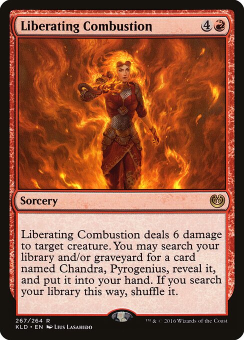 Liberating Combustion (KLD-267)